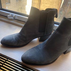 Rag and Bone Grey Suede Walker Boots | 10